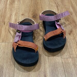 Teva Sandals - Pink and Tan
